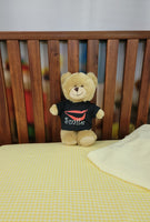 10-Inch Embroidery Eye Teddy Bear with T-Shirt - Your Cuddly Companion