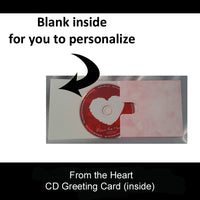 From the Heart CD Greeting Card