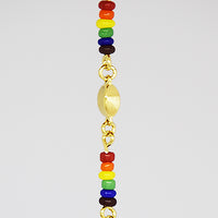 Multi-colored bead detail