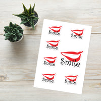Smile Sticker Sheet