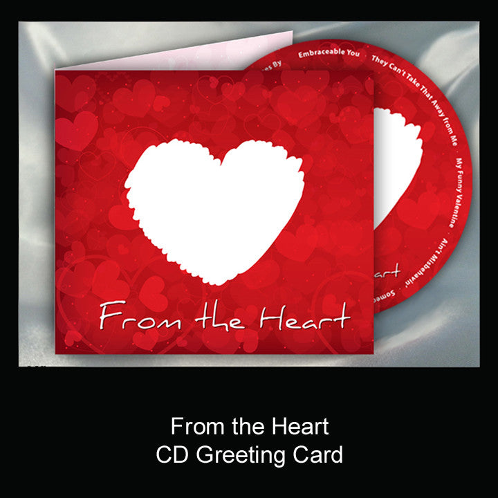 From the Heart CD Greeting Card