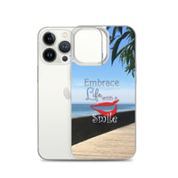 Embrace Life with a Smile iPhone Case
